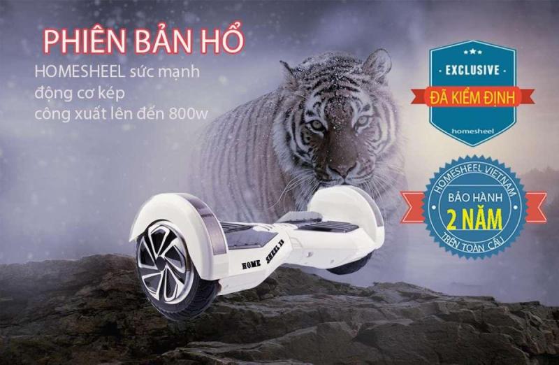Phân phối XE ĐIỆN CÂN BẰNG HOMESHEEL X8 Phiên bản hổ USA 2019 màu Trắng