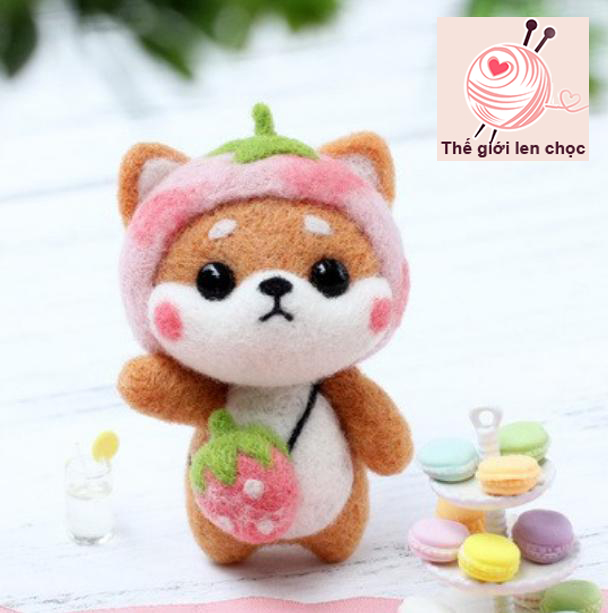 [LEN CHỌC CÓ HƯỚNG DẪN] BỘ KIT SHIBA VUI VẺ 2