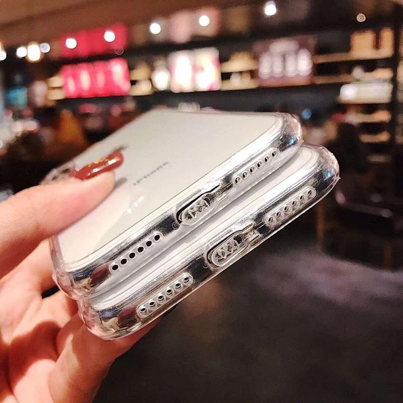 Ốp lưng dẻo trong iPhone X - IPX - Ốp lưng bảo vệ camera Auto focus