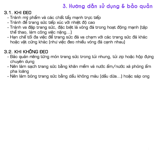 [HCM]Mặt dây / Charm đá thô Iolite