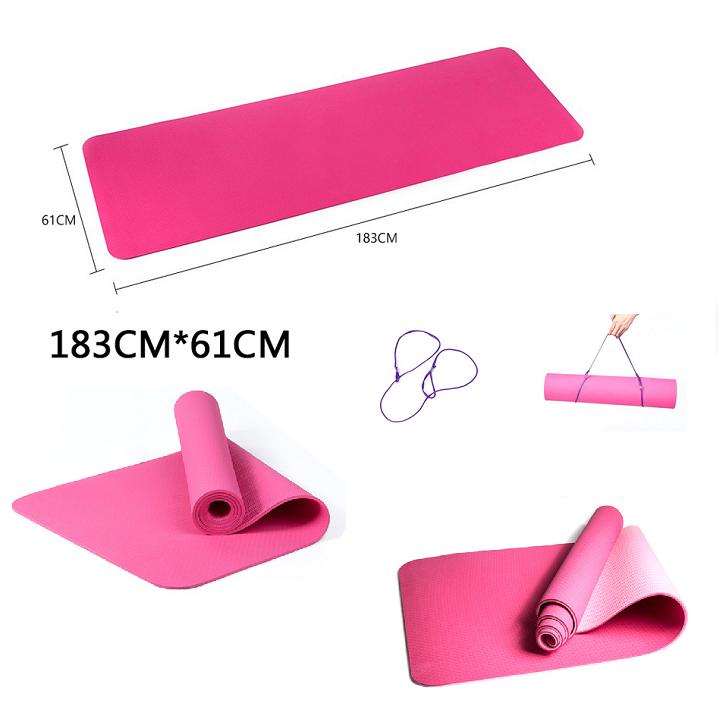 thảm tập yoga 2 mặt - thảm tập yoga