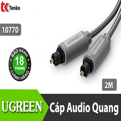 Cáp Audio Quang (Toslink, Optical) 2M Ugreen 10770