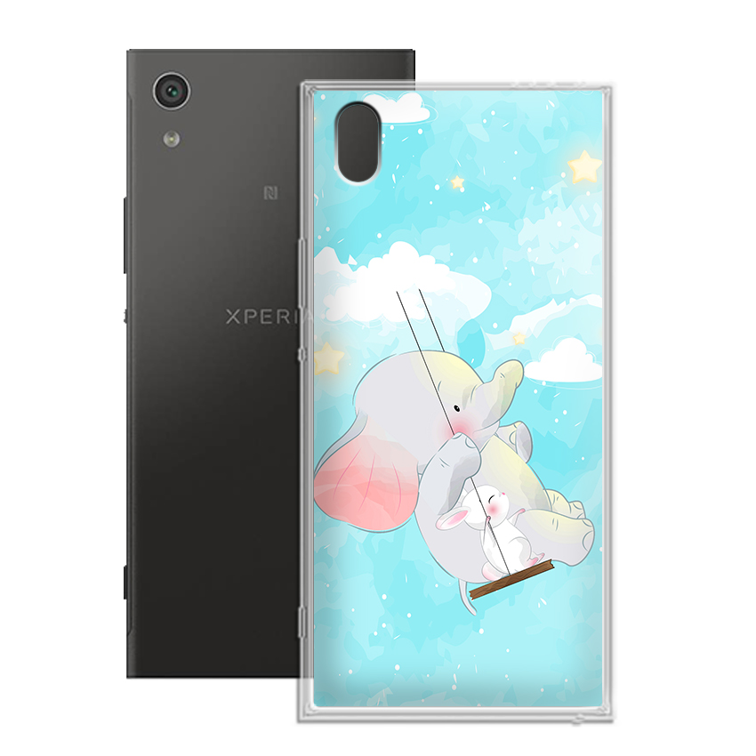 [HCM]Ốp lưng Sony Xperia XA1 - 01154 8071 EL04 - Silicone Dẻo