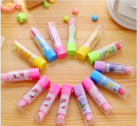 Set 3 Tẩy Gôm Bút Chì Son Môi
