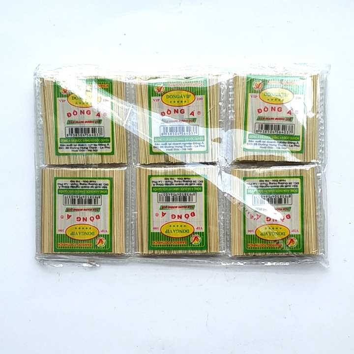 Tăm tre Đông Á (30 gói nhỏ)