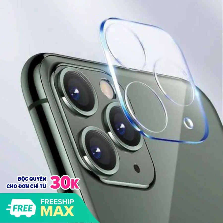 [HCM]Kính cường lực phủ Sapphire Bảo vệ full cụm camera dành cho iPhone 11  11 Pro  11 Pro Max. iP 12 12 Mini 12 Pro  12 Pro max 13 13Mini 13 Promax