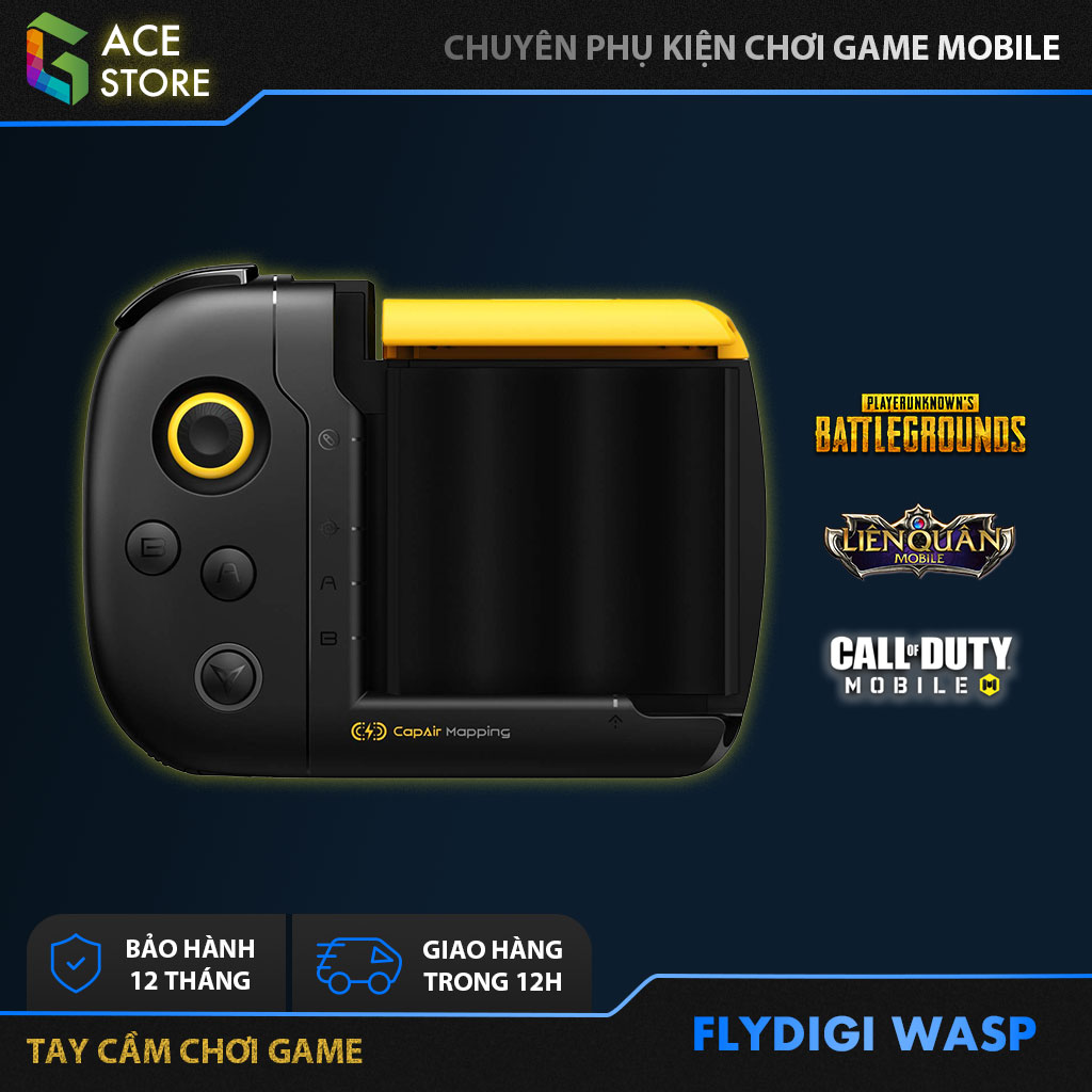 [HCM]Flydigi Wasp | Tay cầm chơi game PUBG & Liên Quân cho iOS và Android