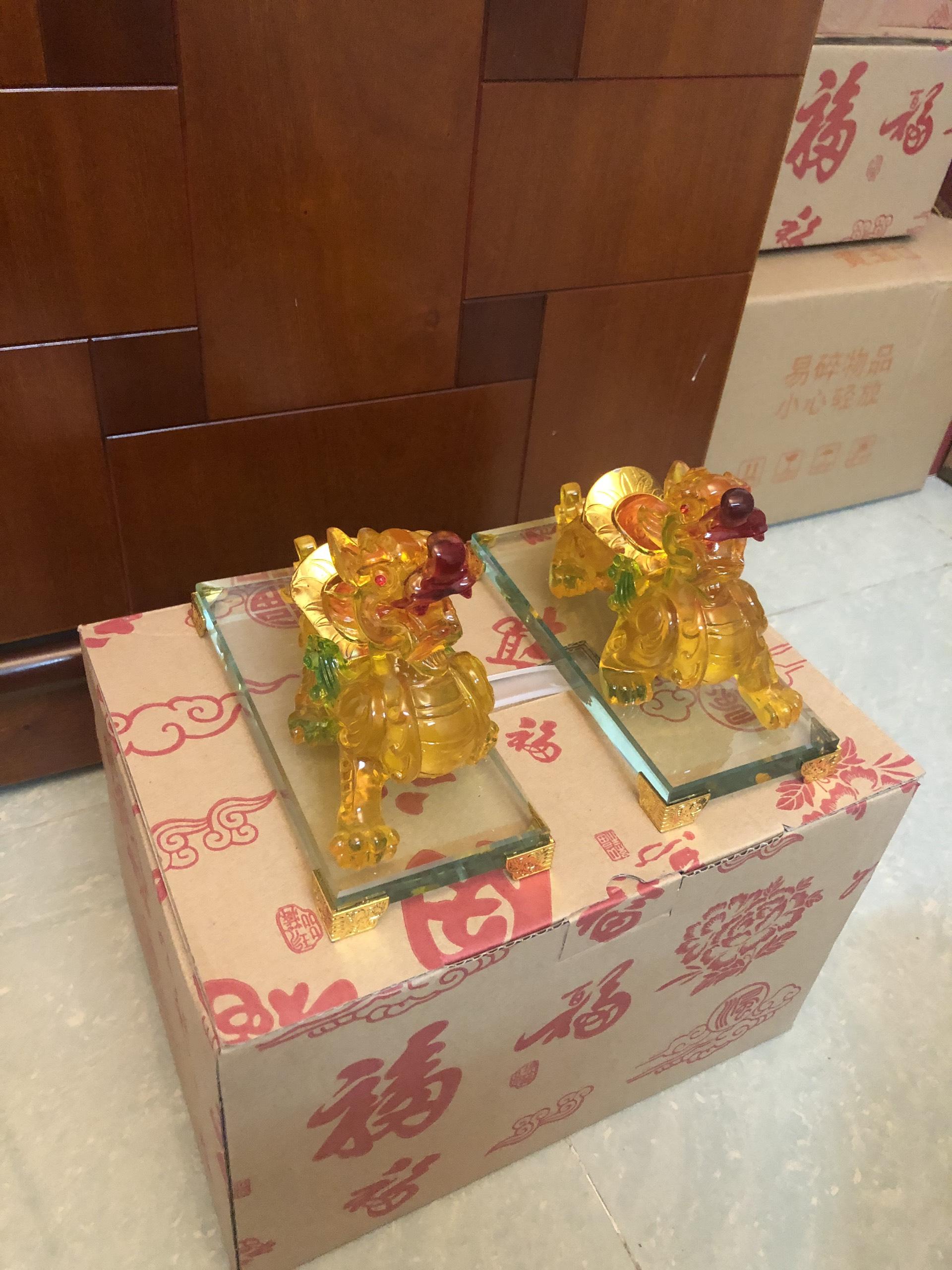 [Phong thủy]Tỳ Hưu đế thủy tinh