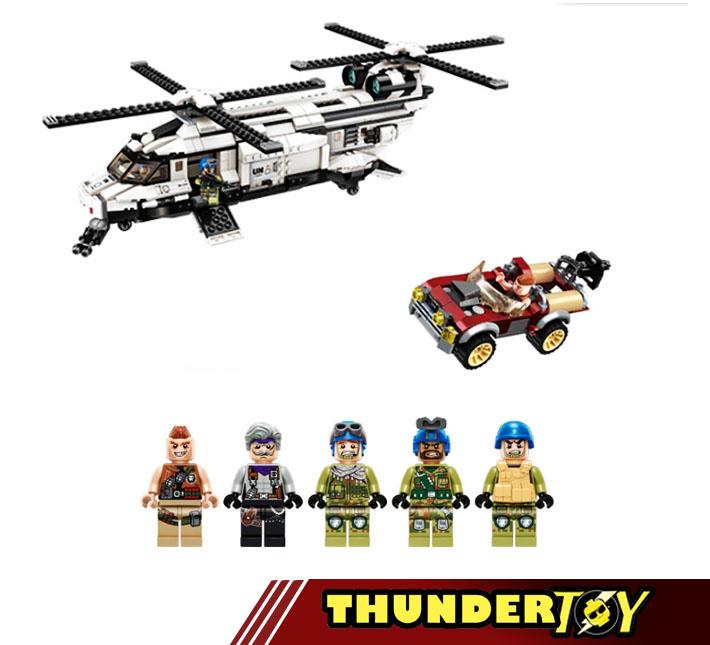 [HCM]bộ lắp ráp máy bay trực thăng CH-47