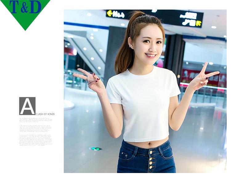 [HCM]ÁO CROPTOP NỮ TAY NGẮN