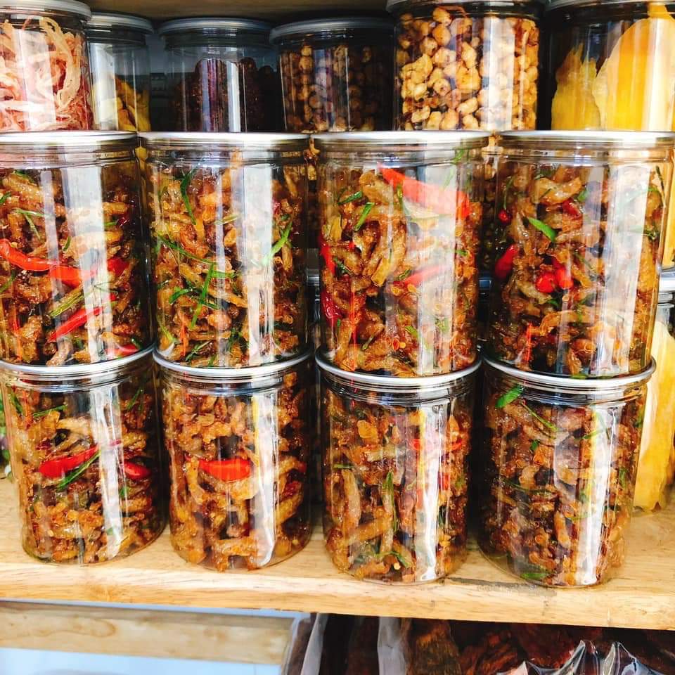 CÁ CƠM RIM LÁ CHANH - TỎI ỚT 250GR