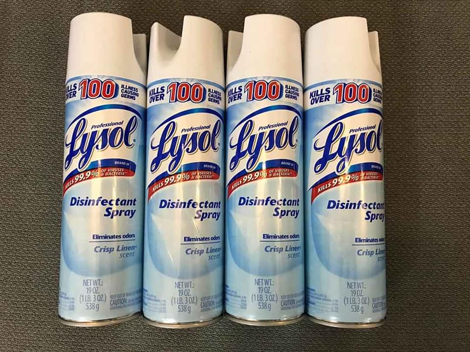 XỊT KHUẨN VỆ SINH PHÒNG LYSOL 538GR MỸ