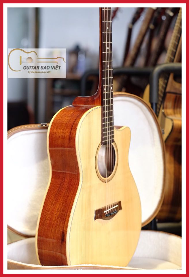 Đàn Guitar fullsolid Có EQ Star-02CE