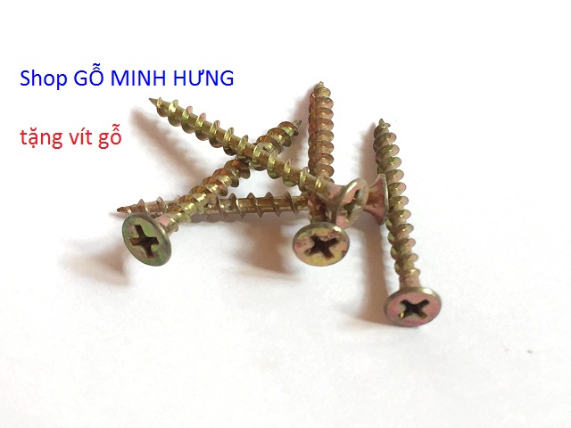 Gỗ thông vuông 2cm x dài 95cm - Combo 10 cây