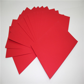 100 Tờ giấy bìa A4 màu đỏ