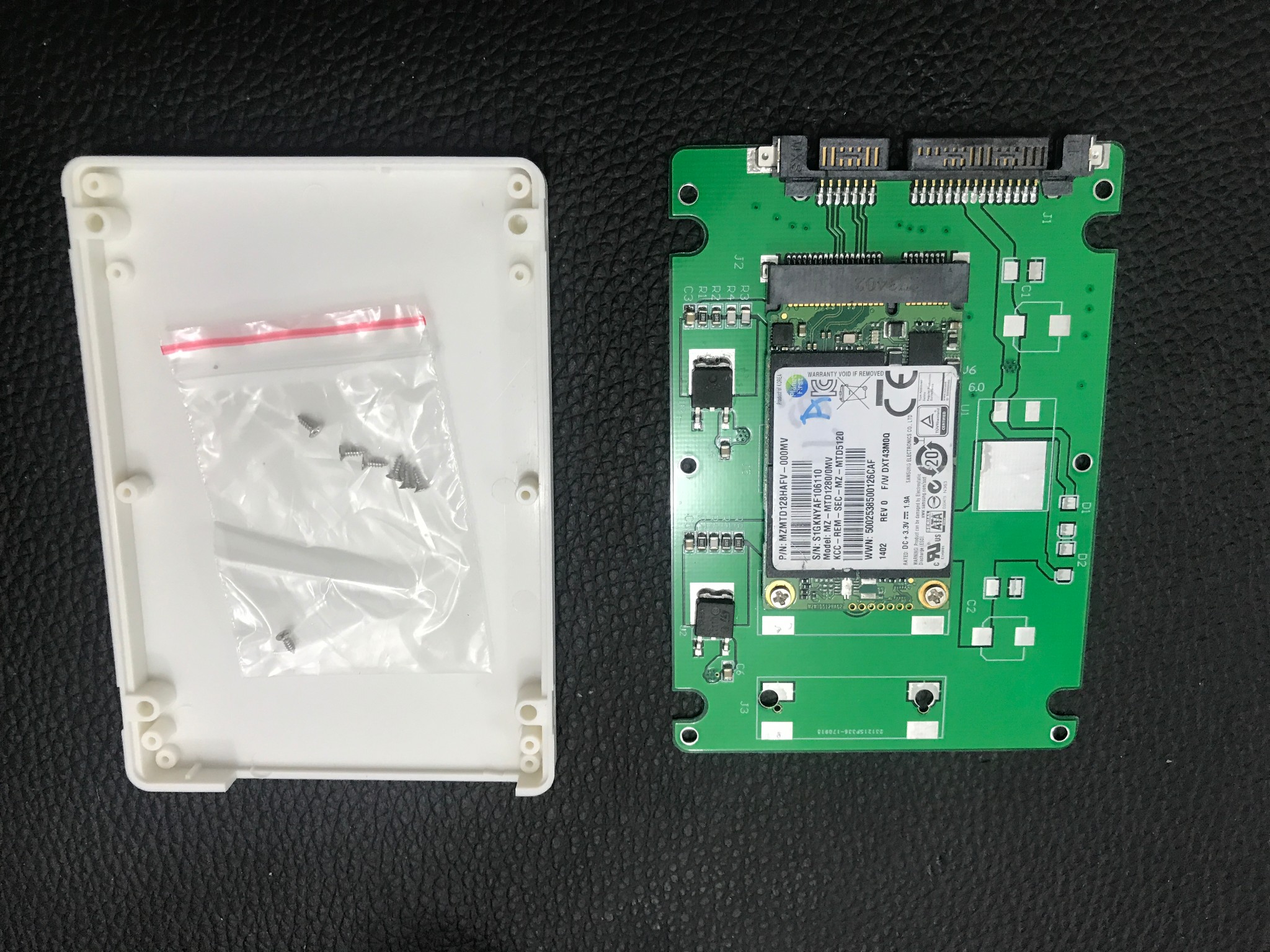 Khay chuyển ssd msata sang  sata 2.5