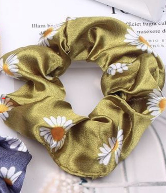 Dây buộc tóc Scrunchie Hoa Cúc Thời Trang