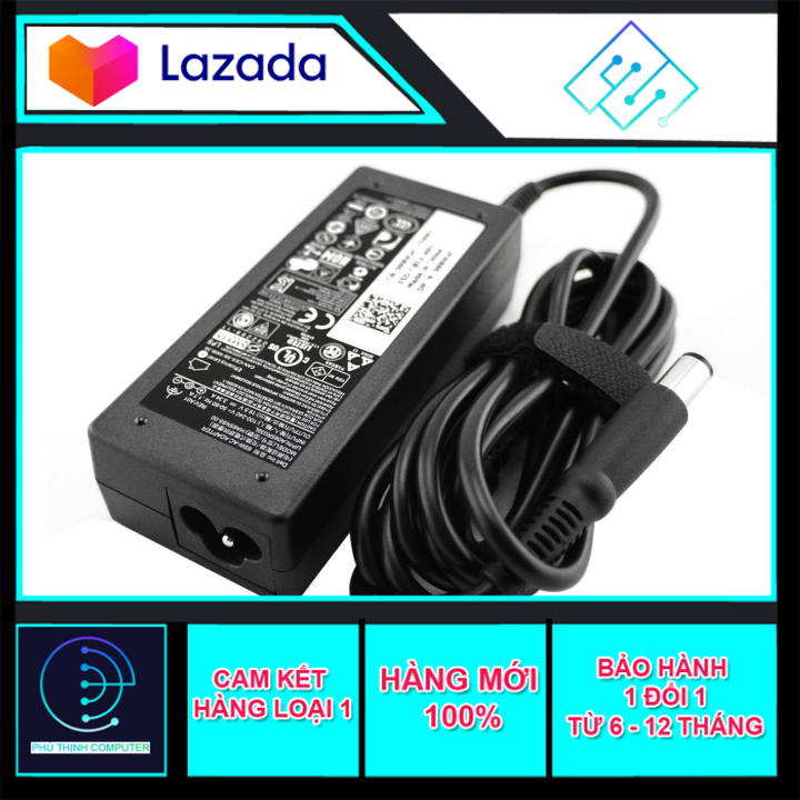 Sạc cho laptop dell vostro 3450, 3460 adapter 19.5v-2.31a, 19.5v-3.34a