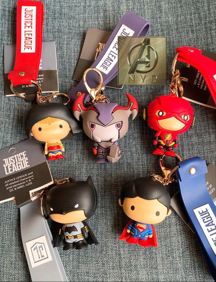 [HCM]Móc khóa hãng DC Superman Batman Flash cực xịn