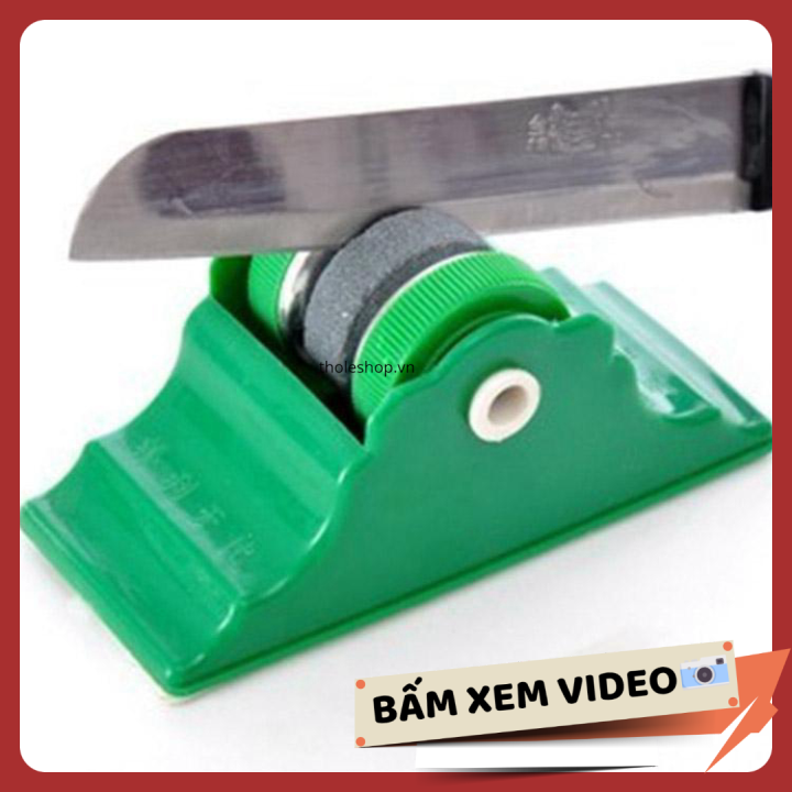 Đá mài dao kéo có đế mài cực nhanh cực sắc - đá mài dao kéo - dụng cụ nhà bếp - dụng cụ mài dao - máy mài dao