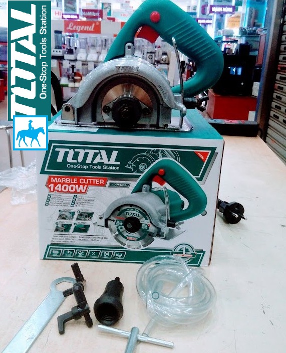MÁY CẮT ĐÁ 1400W Đĩa 110mm cốt 20mm TOTAL TS3141102