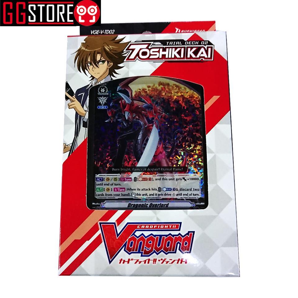 Bài Vanguard Xịn V TRIAL DECK 2: TOSHIKI KAI tiếng Anh (Hộp 50 Lá Bài)