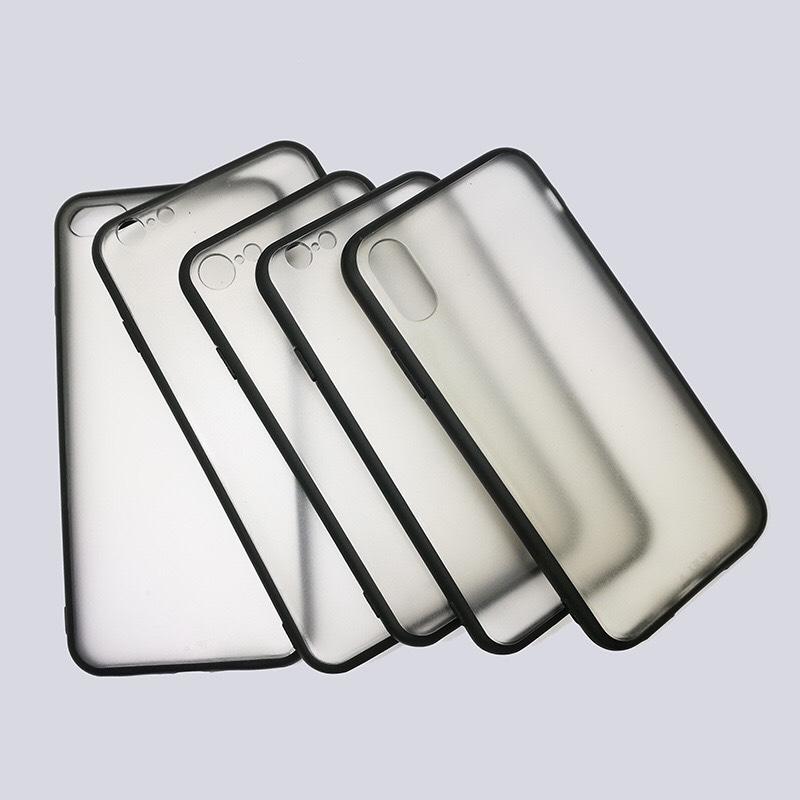[HCM]Ốp lưng TPU lưng PC nhám dành cho iPhone