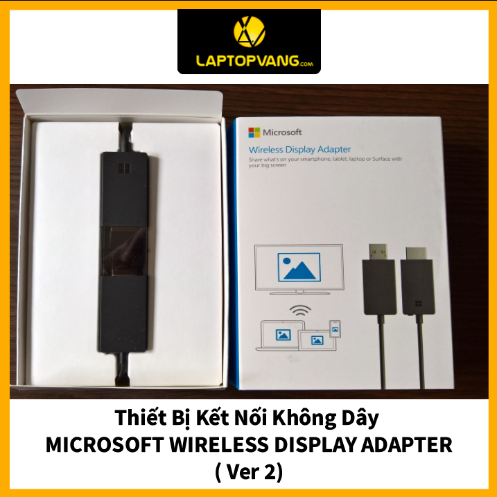 Thiết bị tạo kết nối không dây MICROSOFT WIRELESS DISPLAY ADAPTER – Ver 2