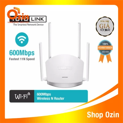 Bộ Phát Wifi TotoLink N600R chuẩn N 600Mbps 4 râu