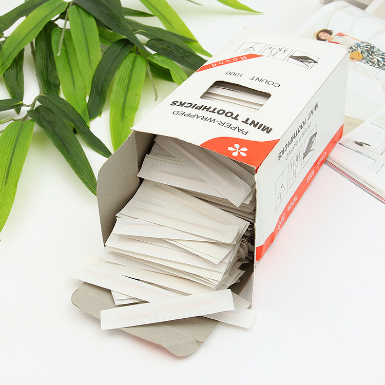 2.000 Tăm tre bọc GIẤY xuất khẩu