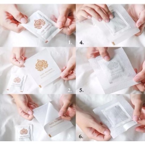 Combo 10 miếng dán thải độc chân Lanna Foot Patch Thái Lan