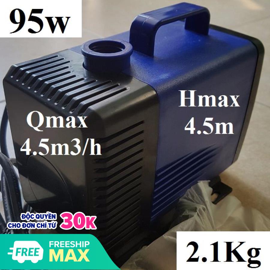 Bơm chìm hồ cá 220v-95w-4.5m3h