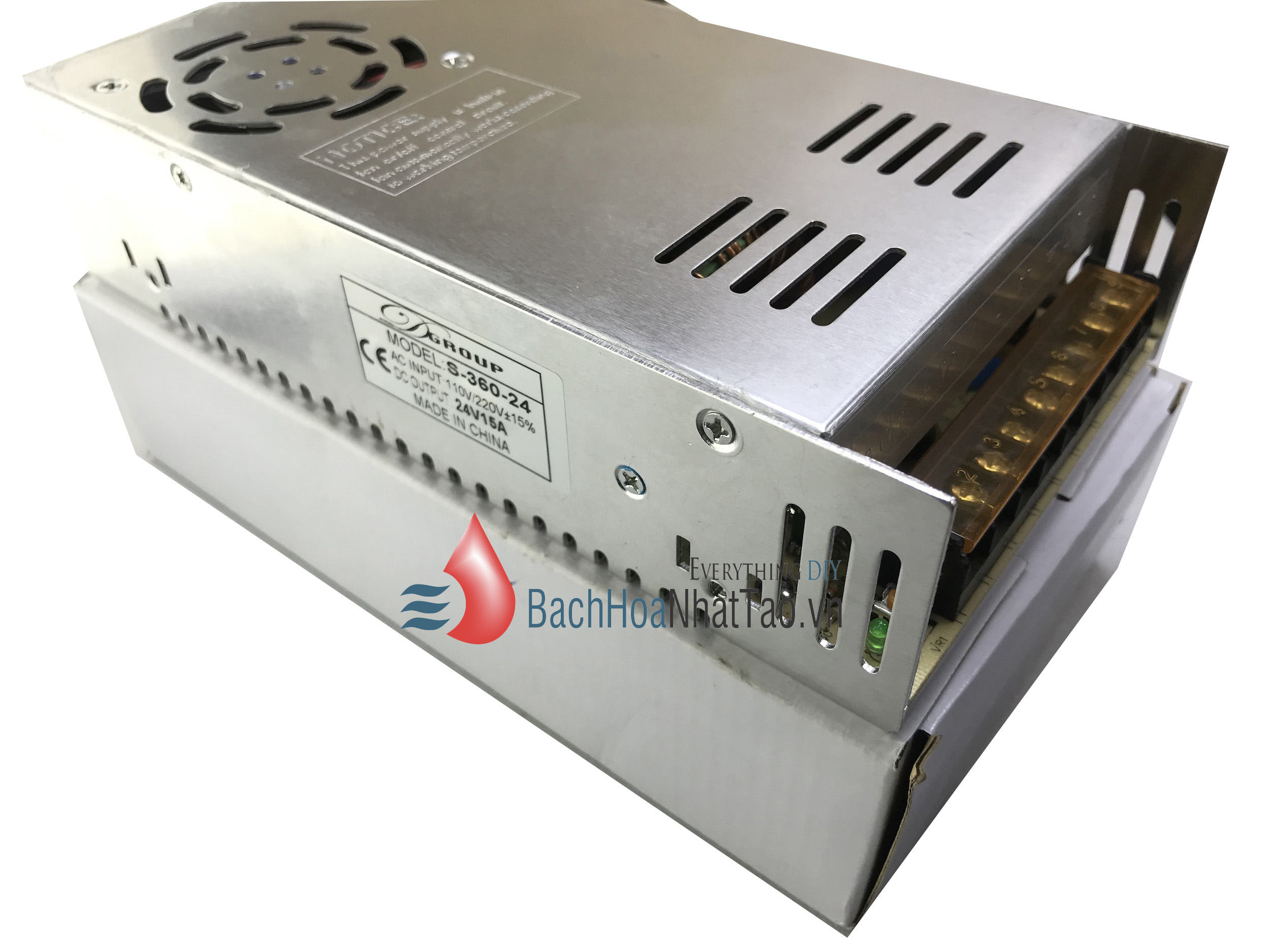 Nguồn tổ ong 24V-15A 360W mới 100%