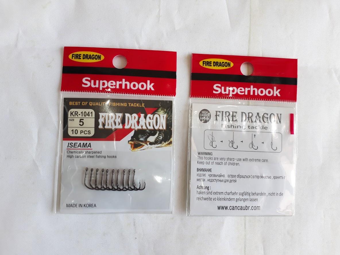 Lưỡi Câu Cá Iseama Fire Dragon Hàn Quốc