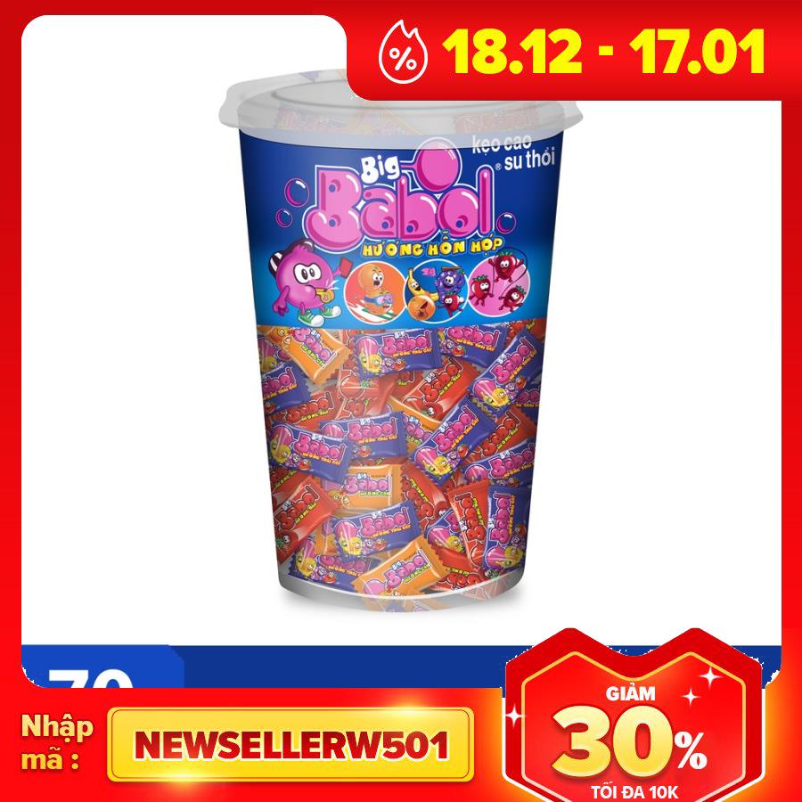 1 chiếc Kẹo Cao Su Thổi Có Nhân Big Babol Sploosh