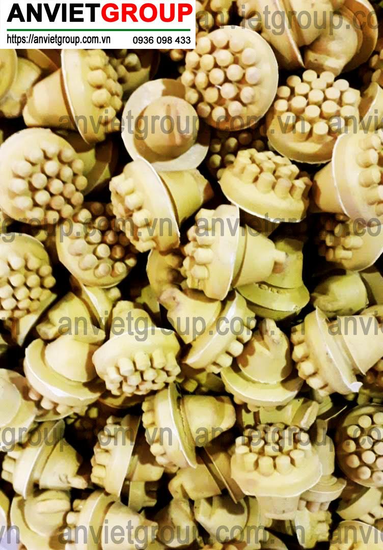 Núm cao su vặt lông chim cút An Việt (Bộ 10 núm)