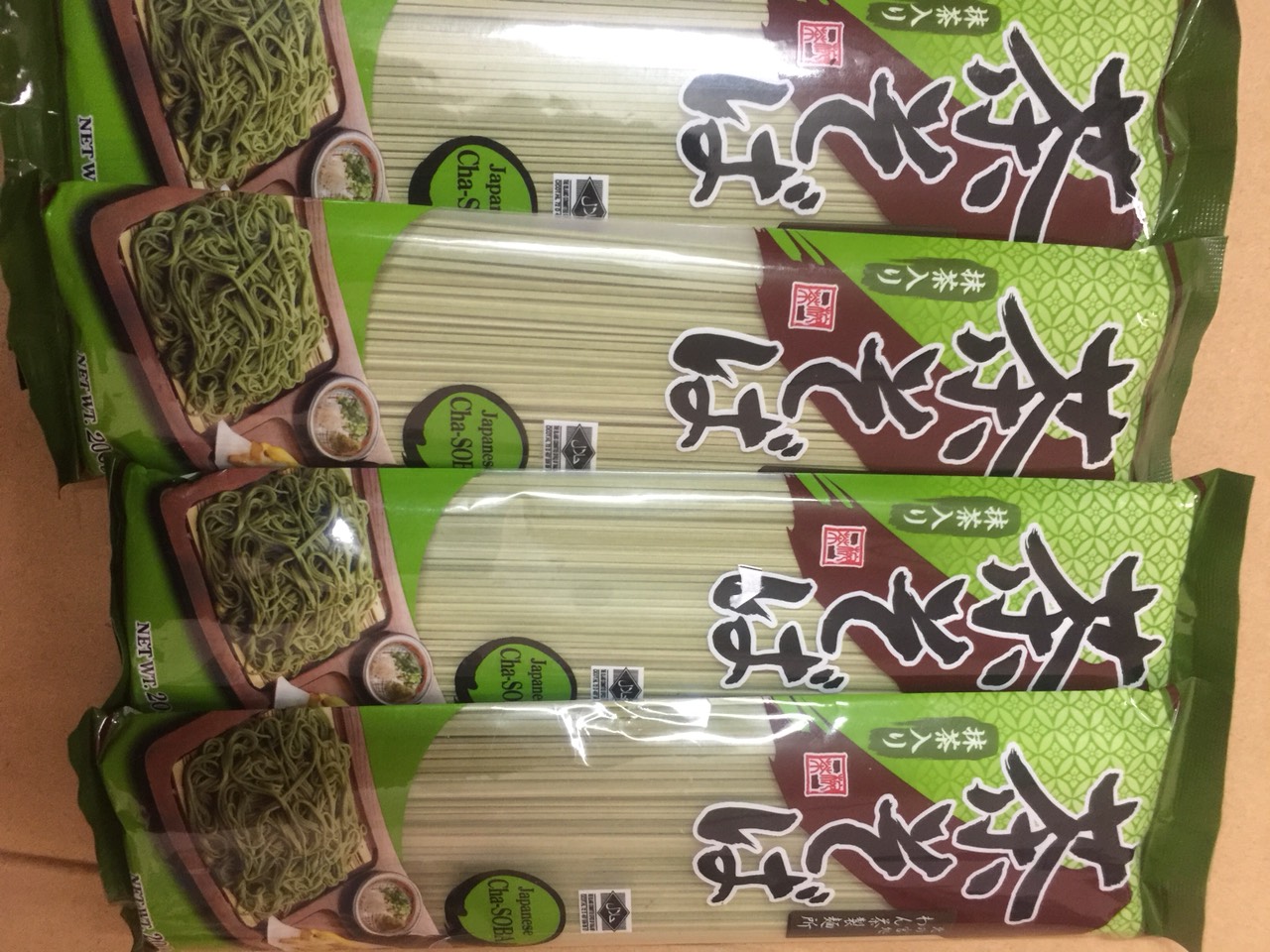 [HCM]Mì Cha Soba ( Mì trà xanh) - 200gr