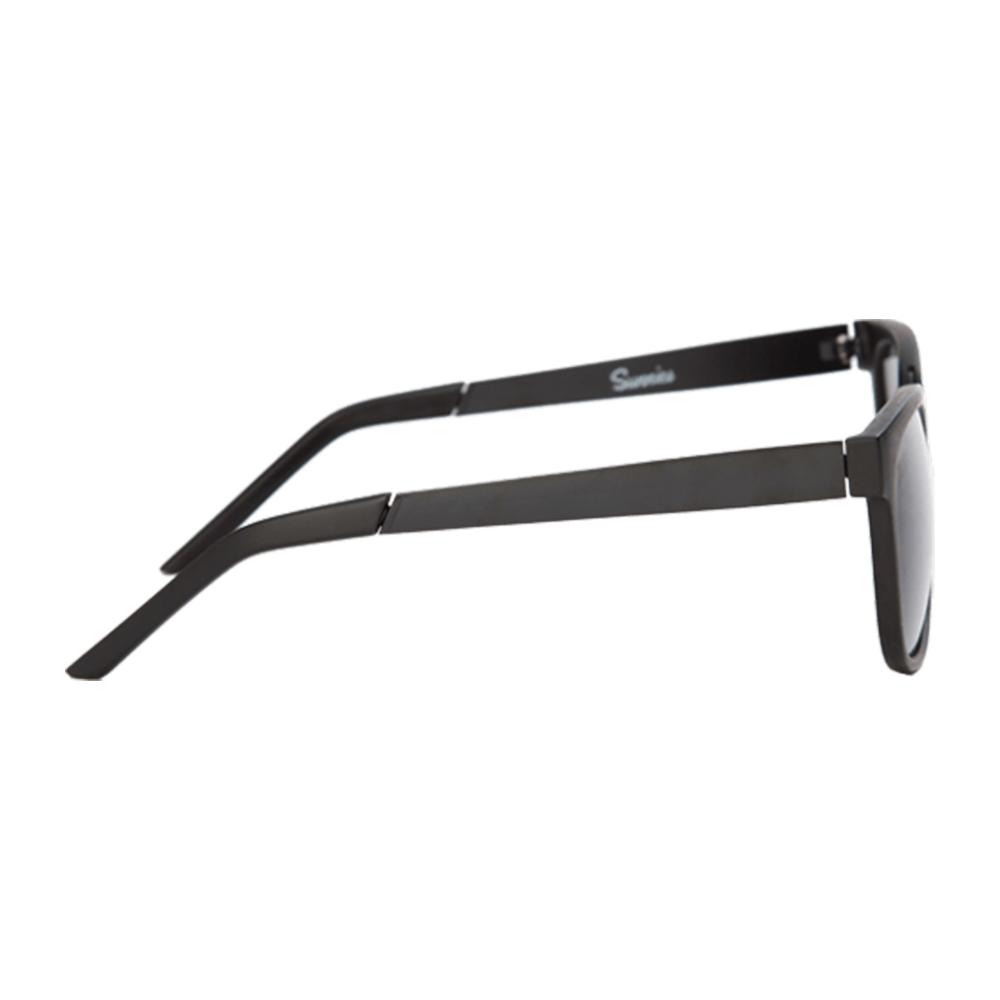 Kính mát Sunnies Studios Gọng Vuông Corey in Charcoal