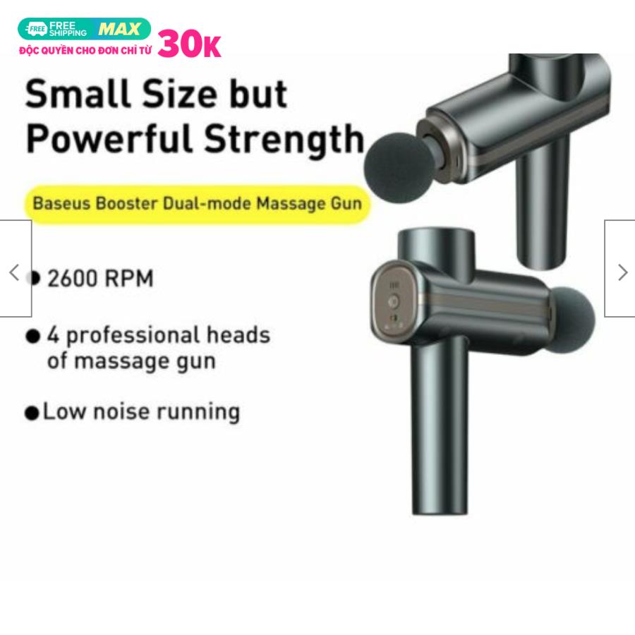 Máy massage 8000mAh khả năng làm việc vợt trội giúp cải thiện cơ bắp cho