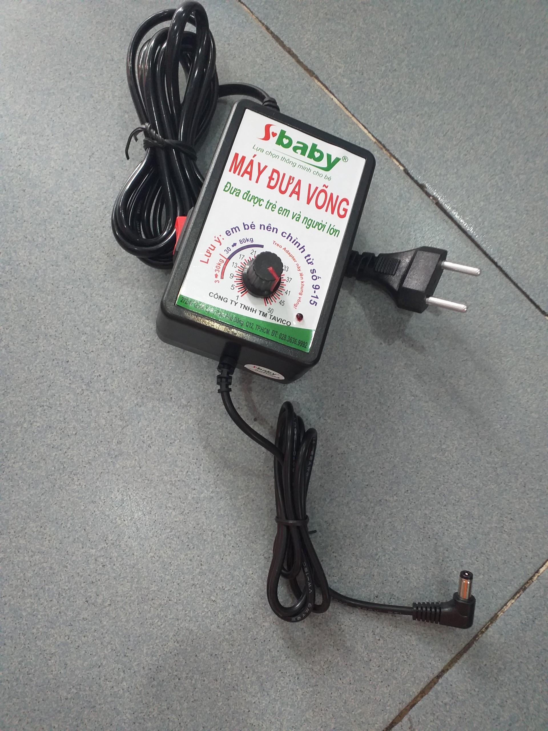 Máy đưa võng Sbaby