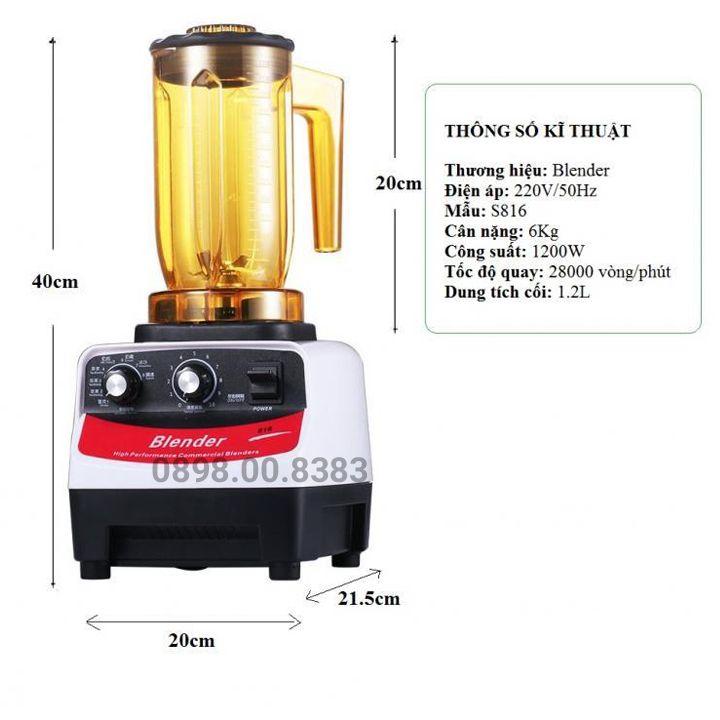 MÁY ĐẢO TRÀ BLENDER 816