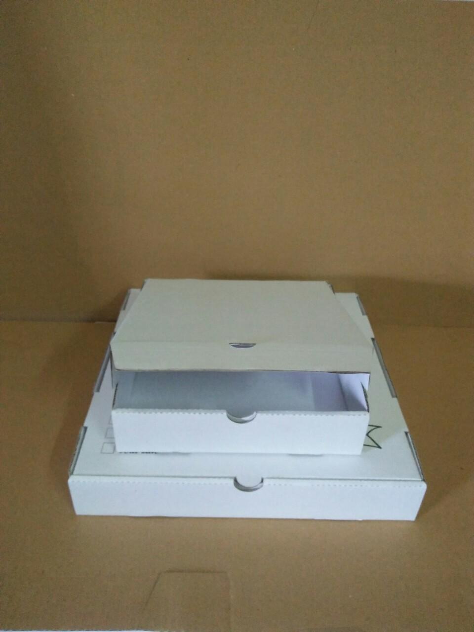 Combo 100 hộp pizza size 25x25x4