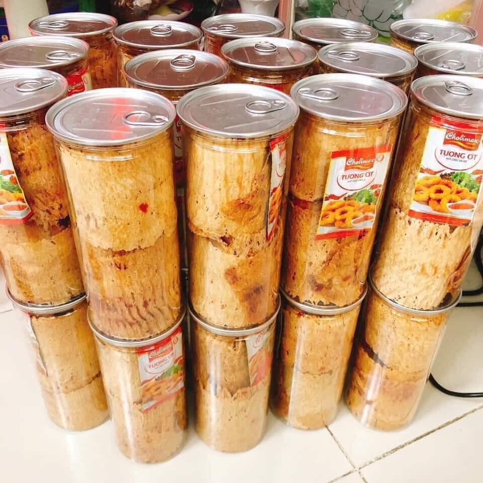 [HCM]Mực cán tẩm vị 200gr