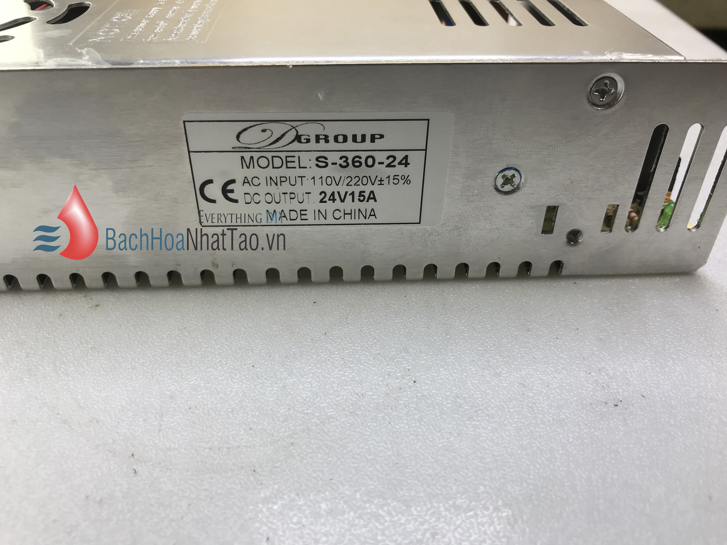 Nguồn tổ ong 24V-15A 360W mới 100%
