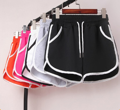 Quần đùi nữ thể thao, quần short viền chất thun cao cấp dày dặn nhiều màu sắc (ảnh và video thật)