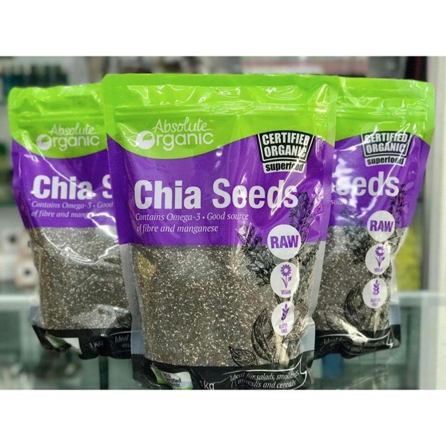 Hạt Chia Hữu Cơ Của Úc 1 Kg