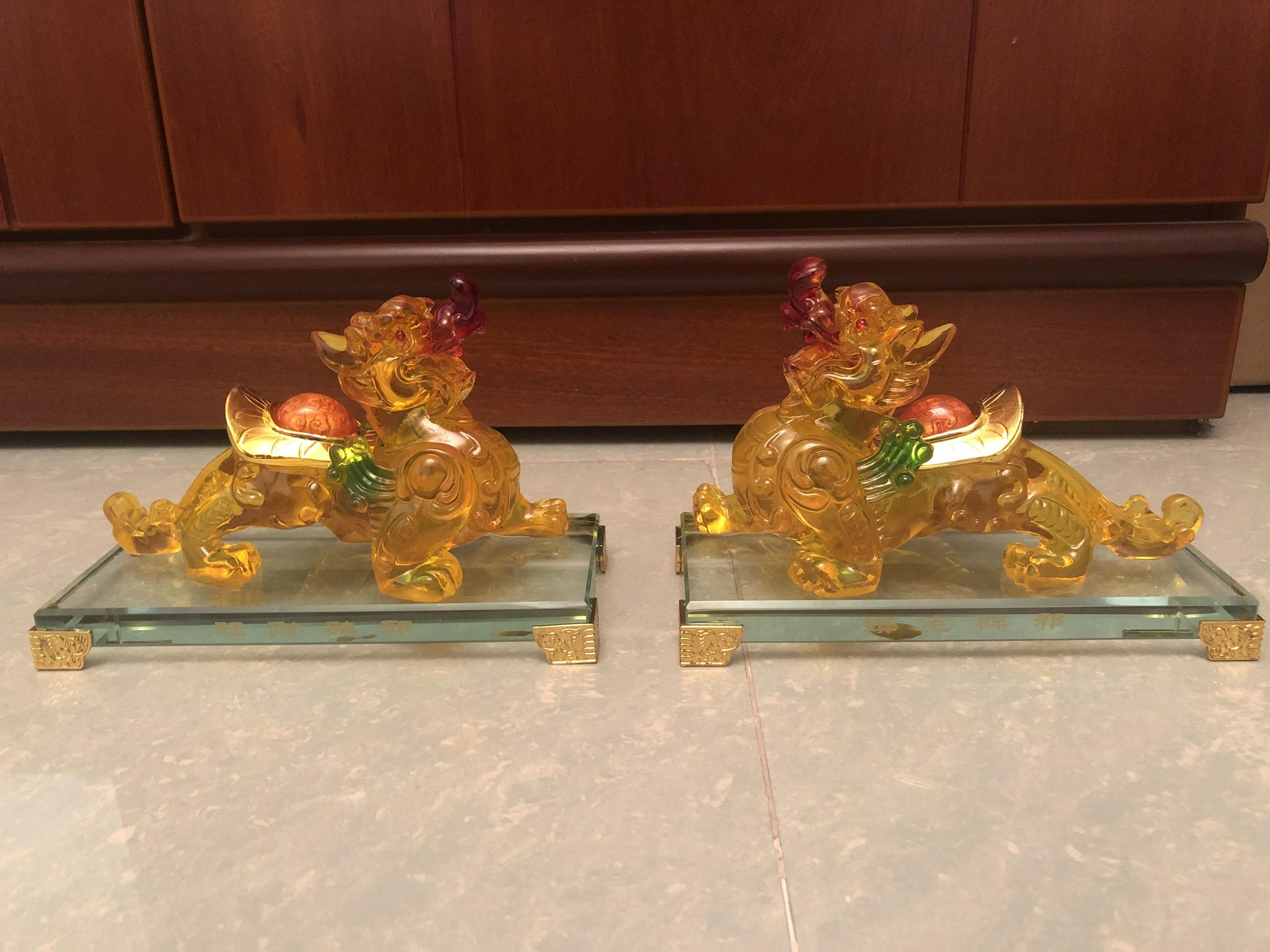 [Phong thủy]Tỳ Hưu đế thủy tinh