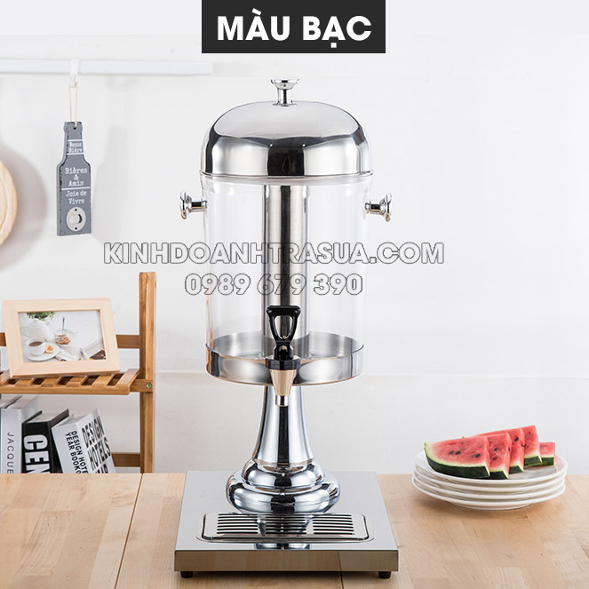 Bình Đựng Nước Trái Cây Inox 8L (Loại Tốt)