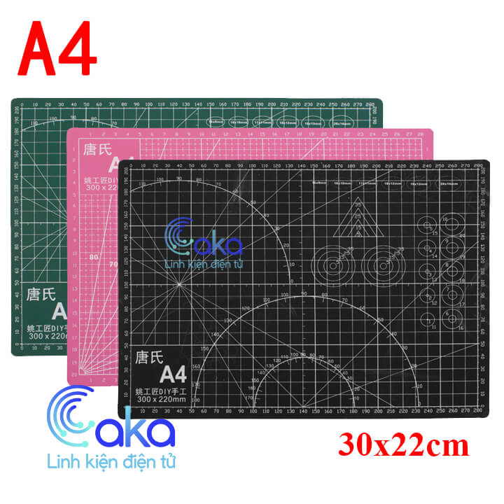 Bảng cắt cutting A4 màu HỒNG