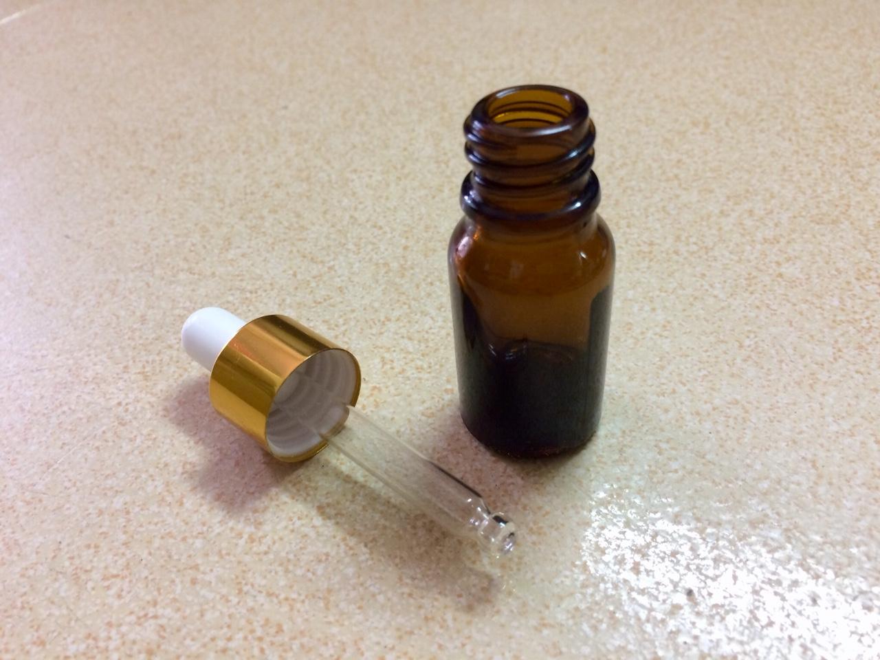 Combo 20 Lọ đựng tinh dầu nâu bóp giọt 10ml.